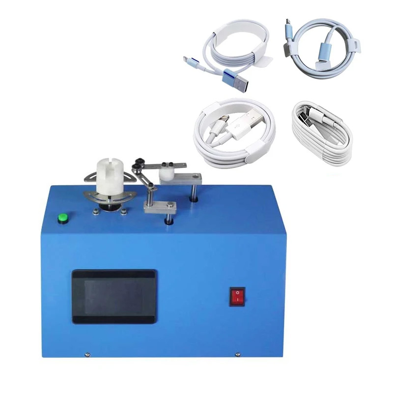 Máquina de Bobinado y Empaquetado para Cable de Datos USB WPM-2024B