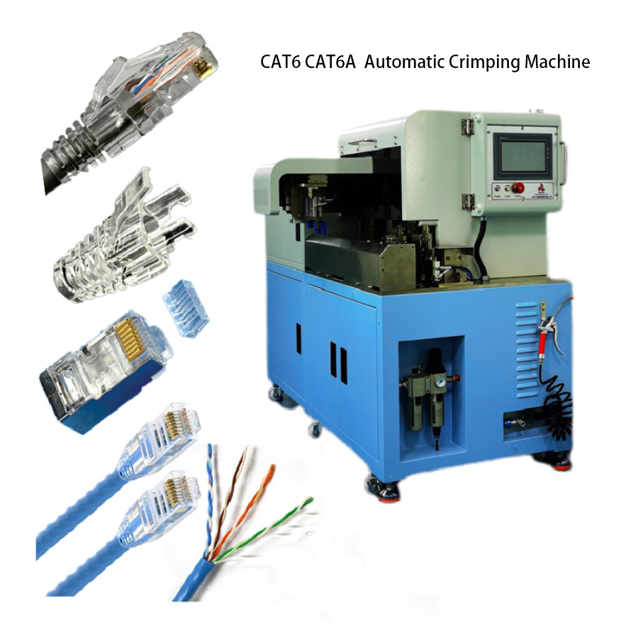 Máquina Automática de Engarce de Conector RJ45 WPM-CAT6A