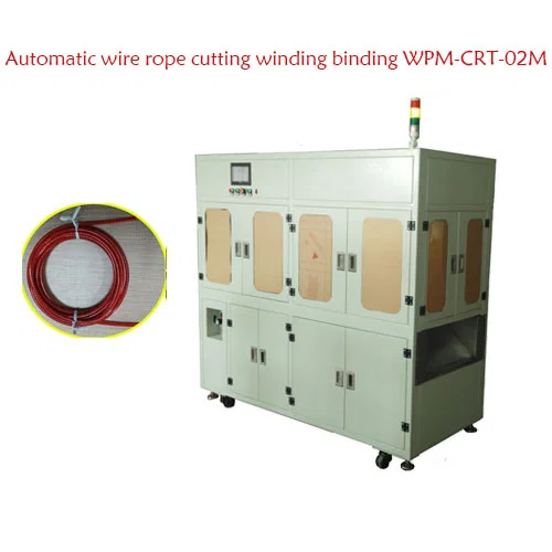 Máquina Automática de Corte, Bobinado y Atado de Cable de Acero WPM-CRT-02M