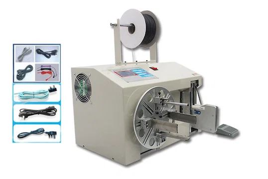 Máquina Bobinadora y Atadora de Cables WPM-210