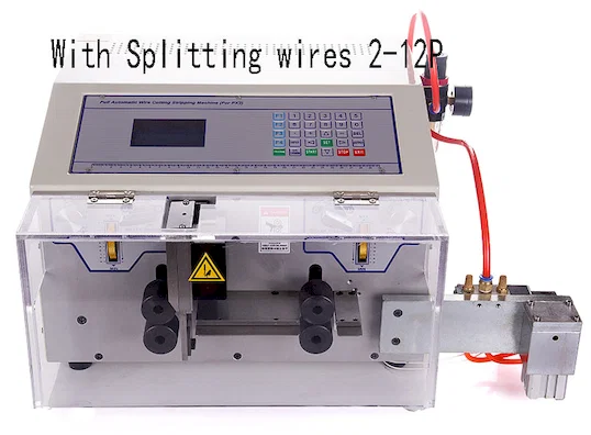Máquina Peladora y Divisora de Cable Plano WPM-09E+S