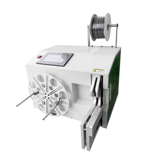 Máquina Automática Bobinadora y Atadora de Cables WPM-212L